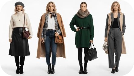 Winter Parisian Chic outfit 2