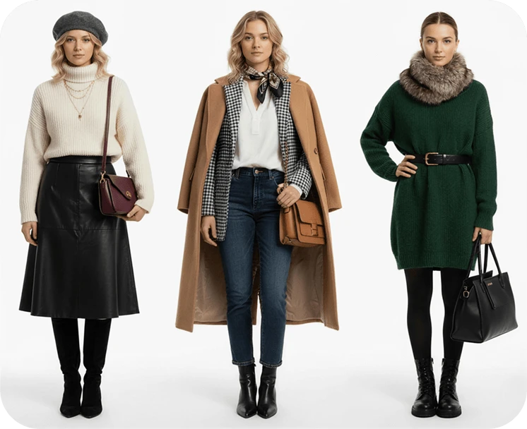 Winter Parisian Chic outfit 2