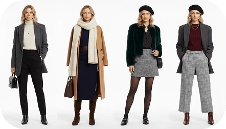 Winter Parisian Chic outfit 3