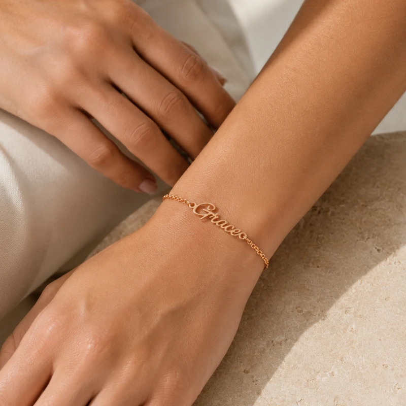 Glamorous Name Bracelet