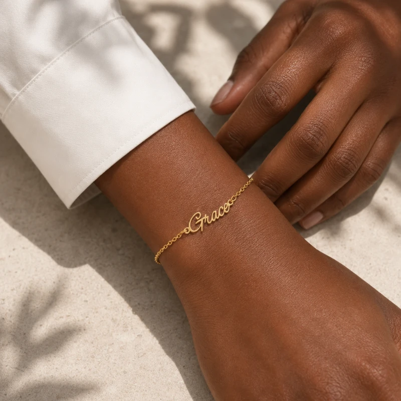 Glamorous Name Bracelet