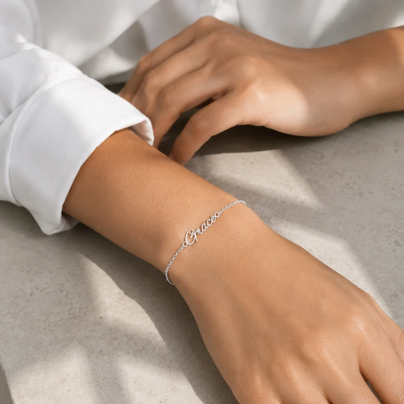 Glamorous Name Bracelet