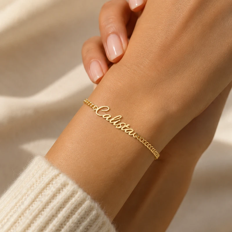 Glamorous Name Bracelet