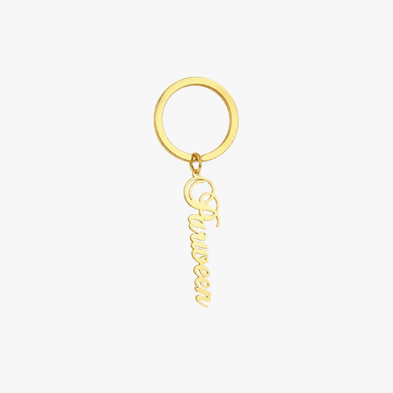 Personalized Letter Keychain