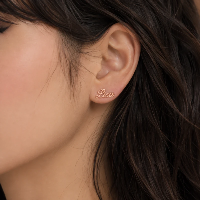 Personalized Letter Earrings