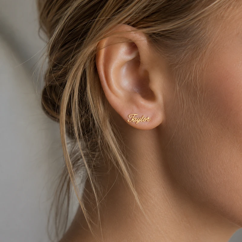 Personalized Letter Earrings