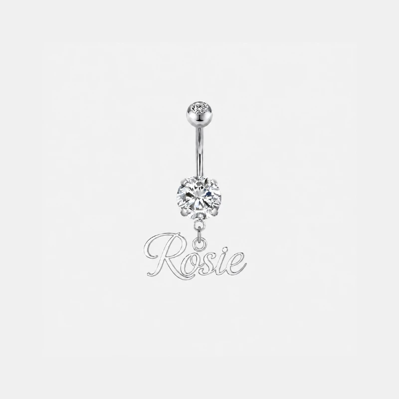 Personalized Name: Belly Ring