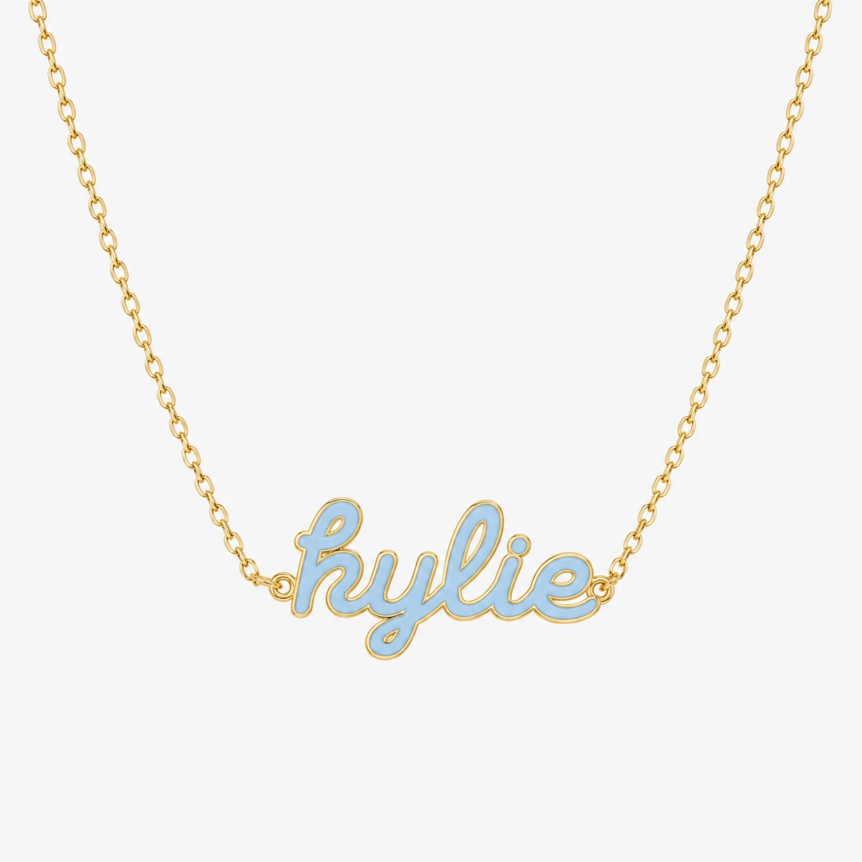Collar personalizado con nombre de color-0