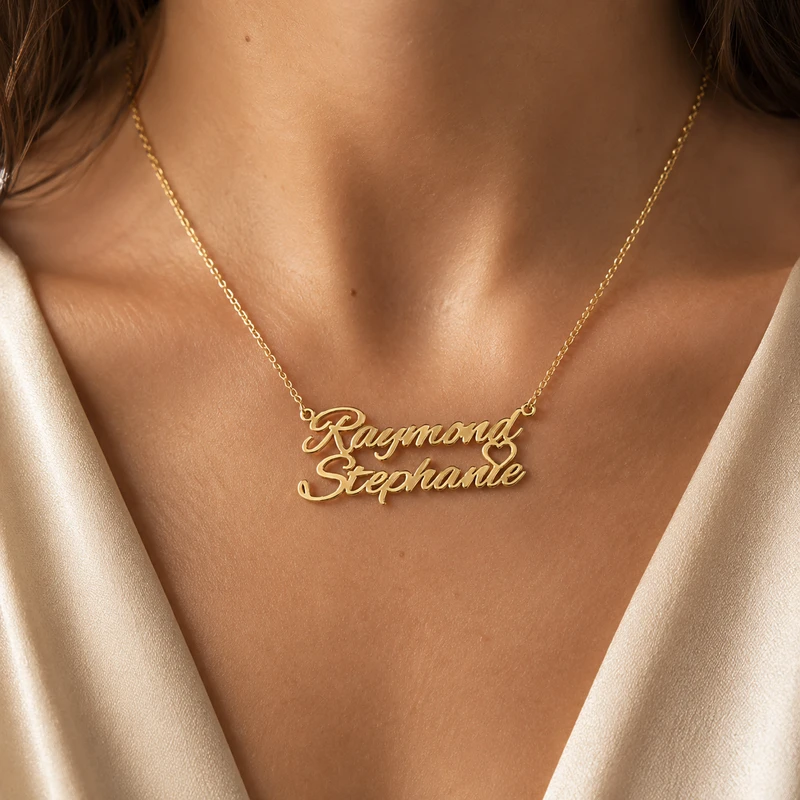 Personalisierte Namenskette detail image 1