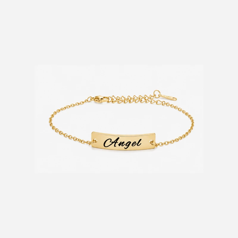 Personalized Name Plate Bracelet image 2