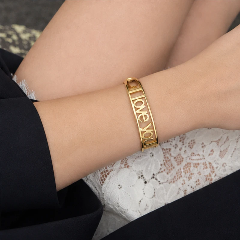 Pulseira Vazada Personalizada com Nome Impresso image 2