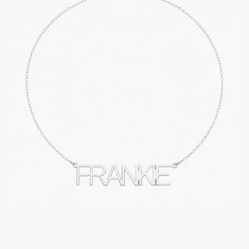 Personalized Bold Name Necklace image 2