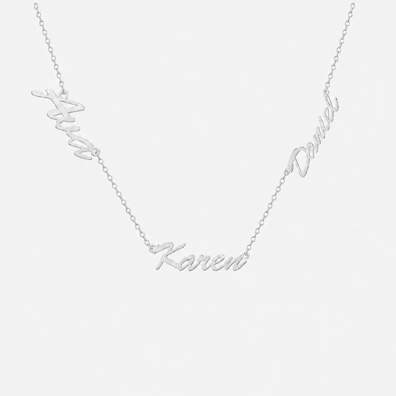 Personalized Heartbeat Name Necklace