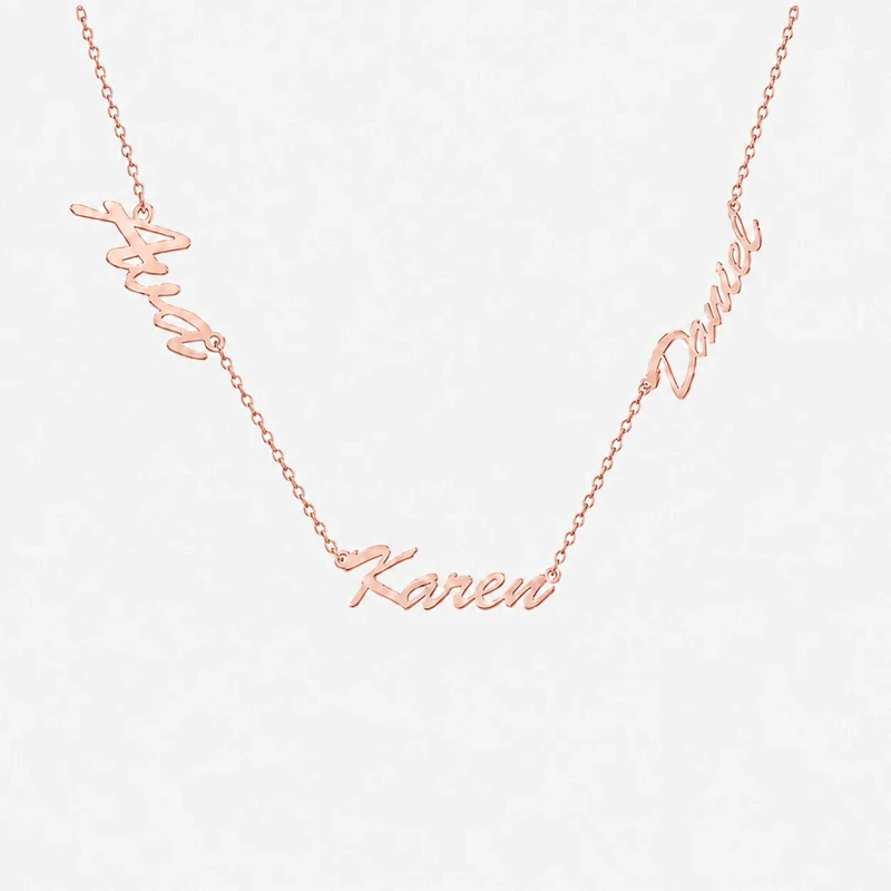 Personalized Heartbeat Name Necklace