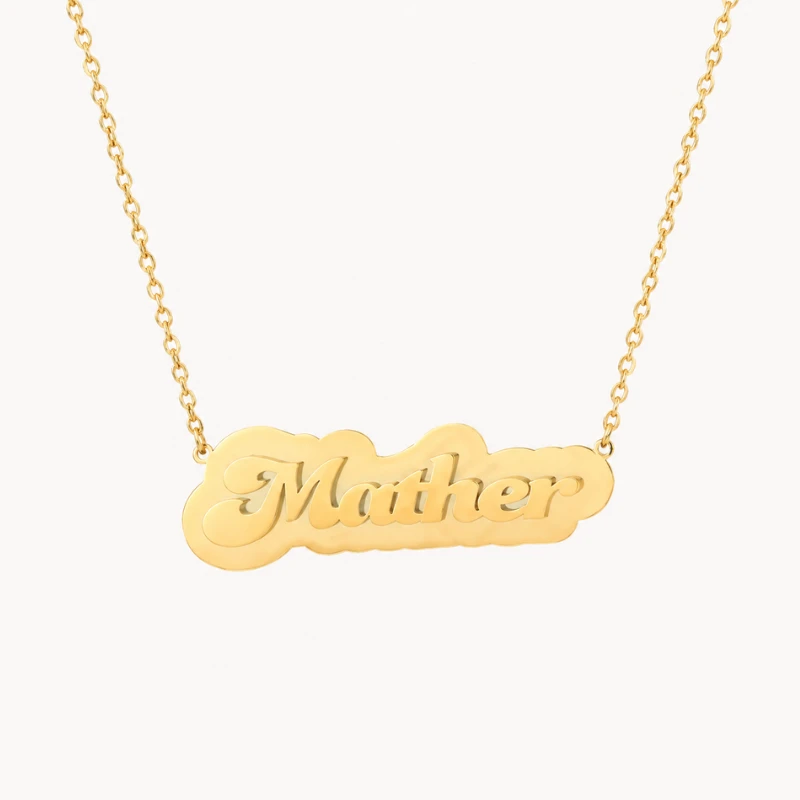 Personalized Cloud Name Necklace
